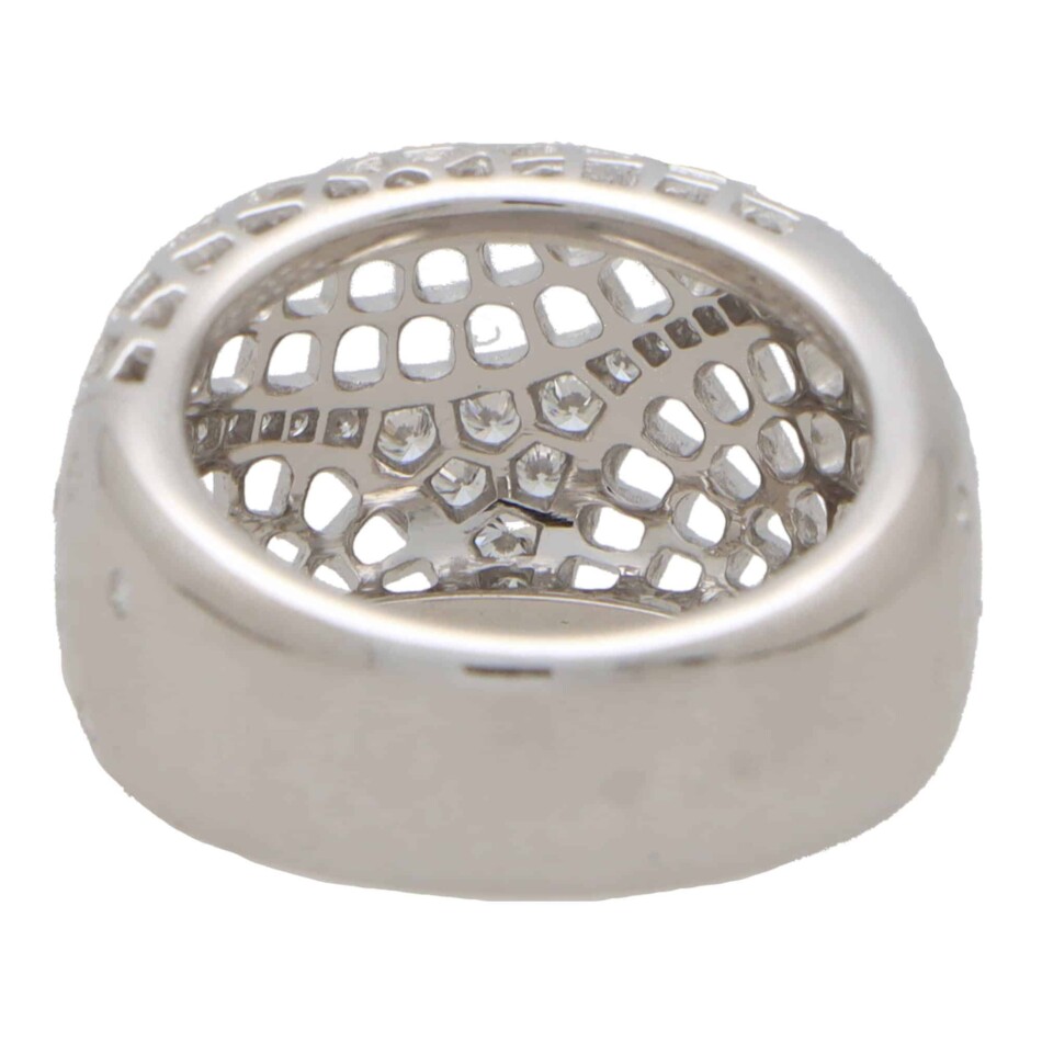Vintage Cartier Nouvelle Vague Diamond Ring