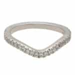 Vintage Boodles Fitted Diamond Band Ring