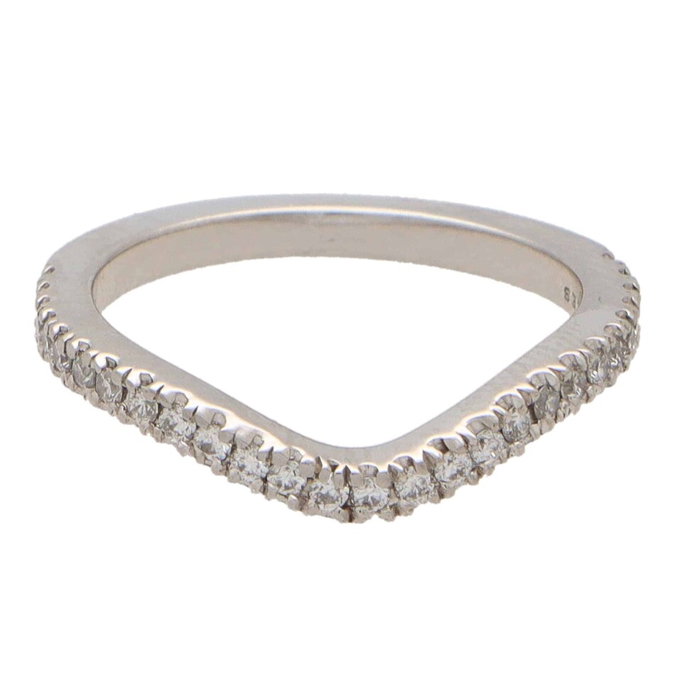 Vintage Boodles Fitted Diamond Band Ring