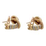 Vintage 1980's Cartier 'Hercules Knot' Citrine Earrings