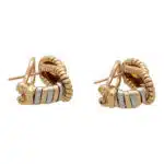 Vintage 1980's Cartier 'Hercules Knot' Citrine Earrings