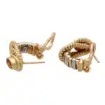 Vintage 1980's Cartier 'Hercules Knot' Citrine Earrings