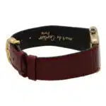 Vintage Cartier 'Must De Cartier' Maroon Watch