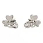 Vintage Van Cleef and Arpels Frivole Diamond Earrings