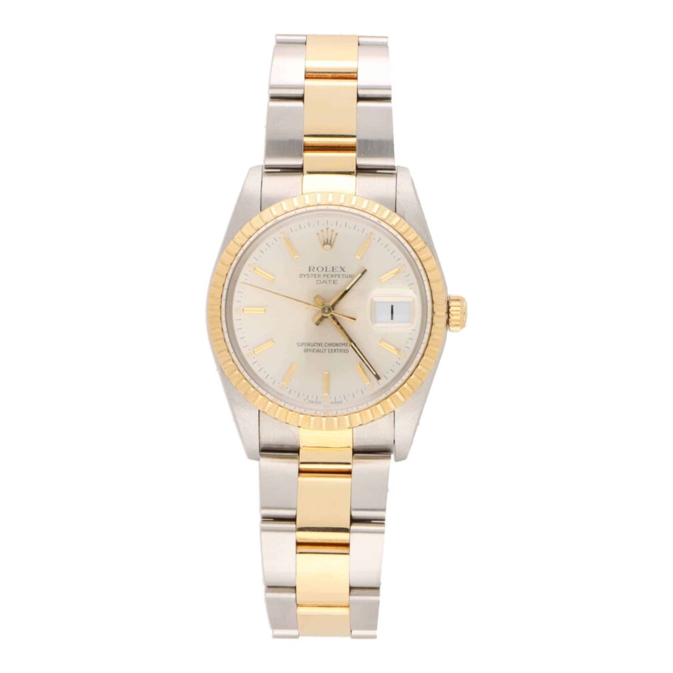 Vintage 1987 Rolex Oyster Perpetual Date Watch Box and Papers