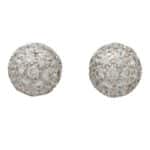 Vintage Tiffany & Co. Diamond Etoile Ball Earrings