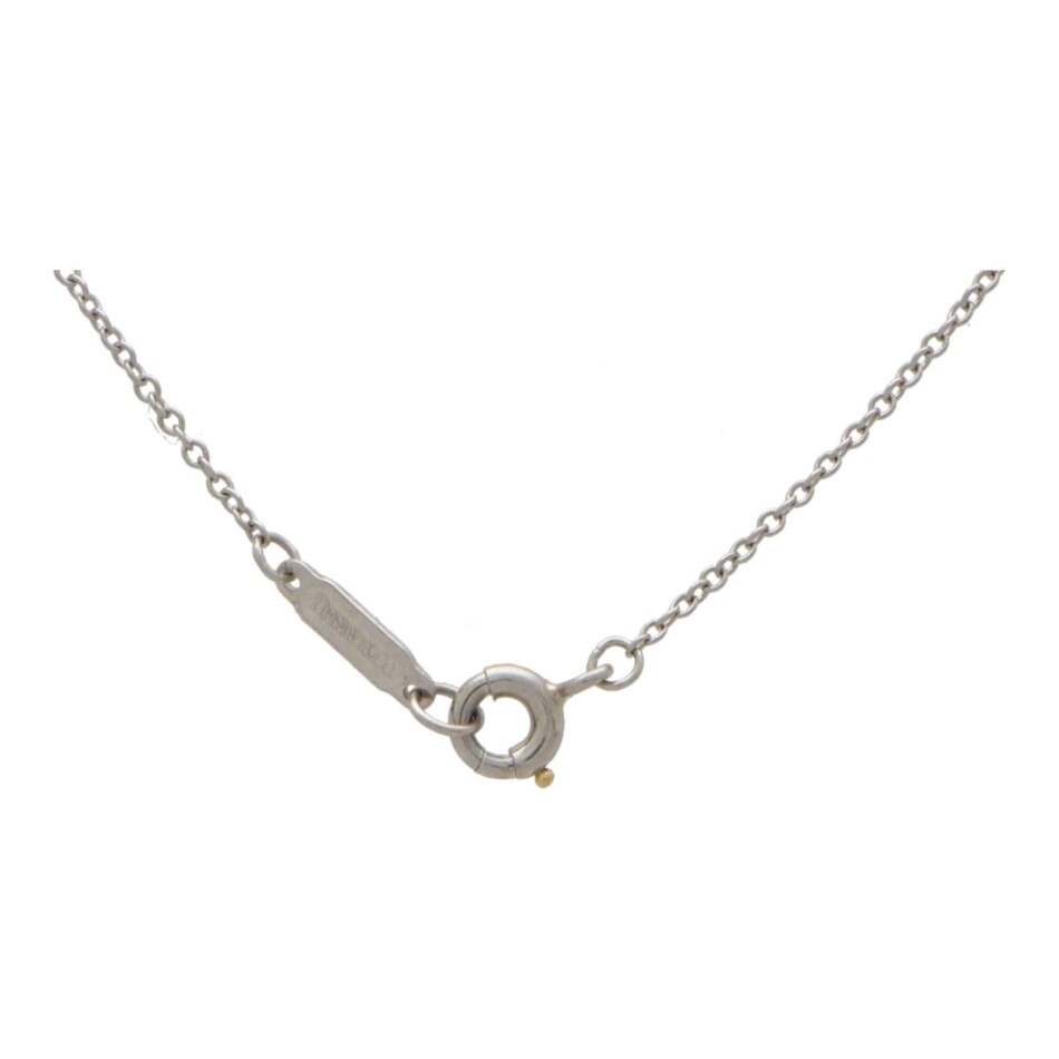 Vintage Tiffany & Co. Diamond Ball Pendant Necklace