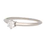Vintage Tiffany & Co. Round Brilliant Cut Diamond Solitaire