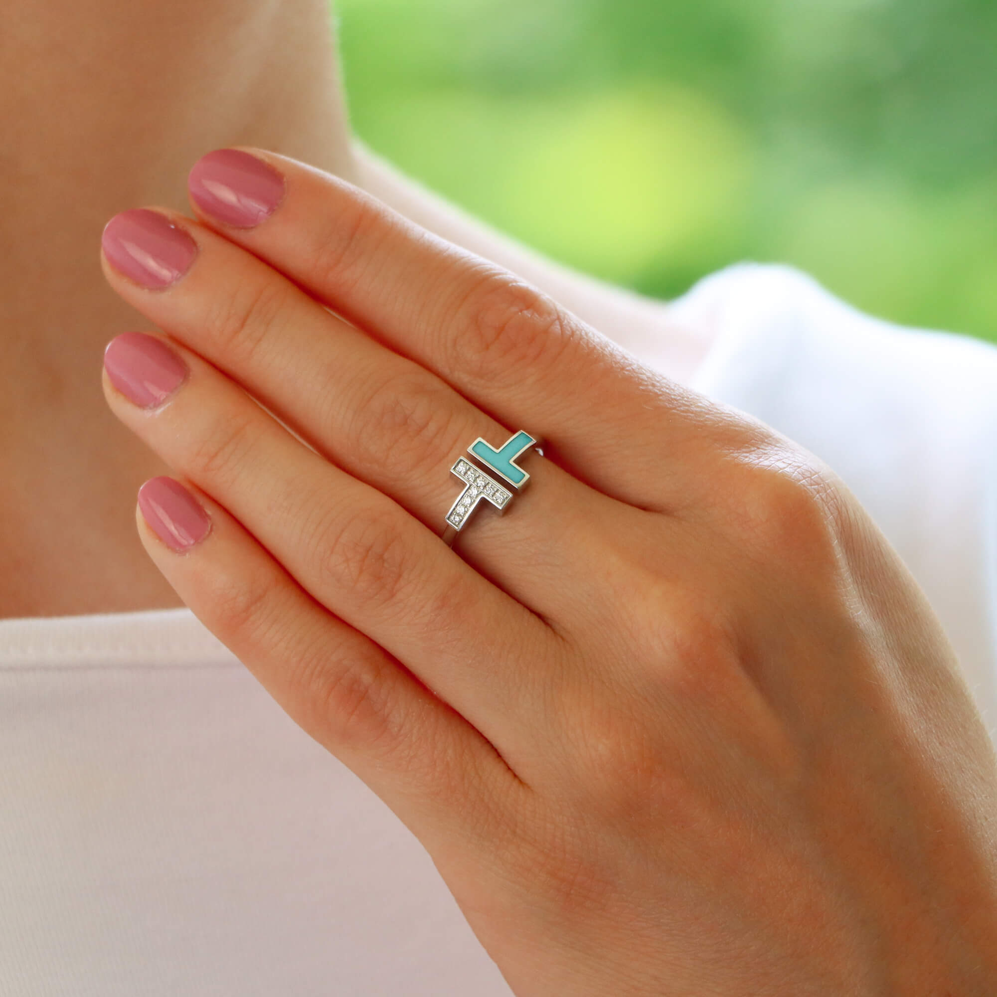 Tiffany and co shop turquoise ring