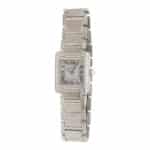 Vintage Cartier Tank Francaise with Diamonds in White Gold