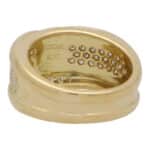 Vintage 1980's Cartier Diamond Knot Ring