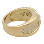 Vintage 1980's Cartier Diamond Knot Ring