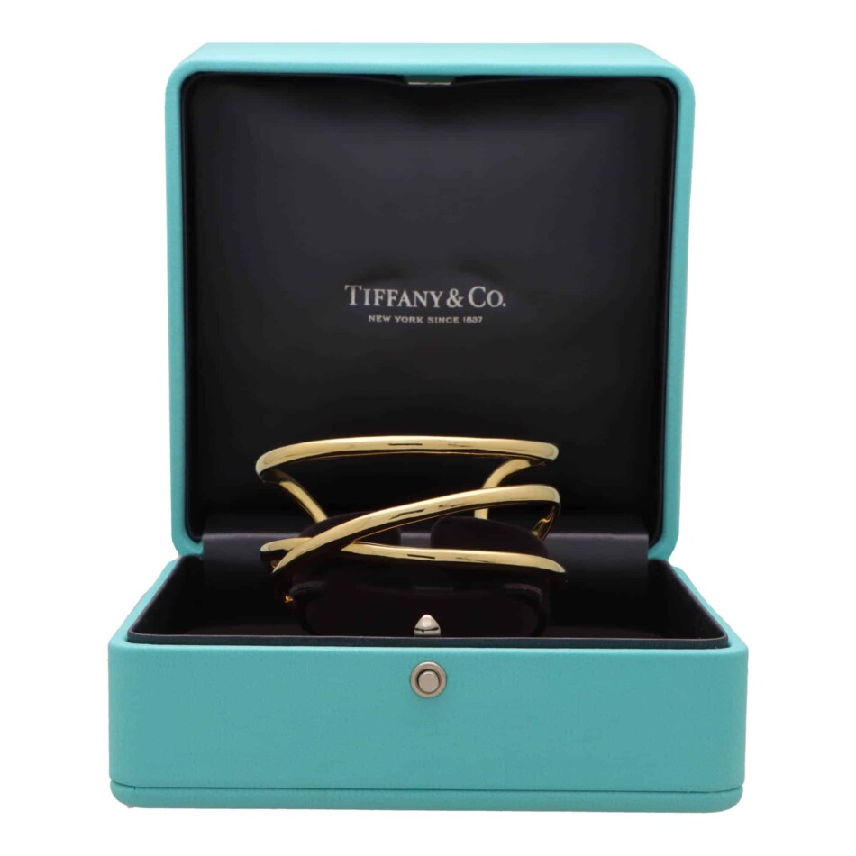 Vintage Tiffany & Co. Twisted Wire Cuff Torque Bangle