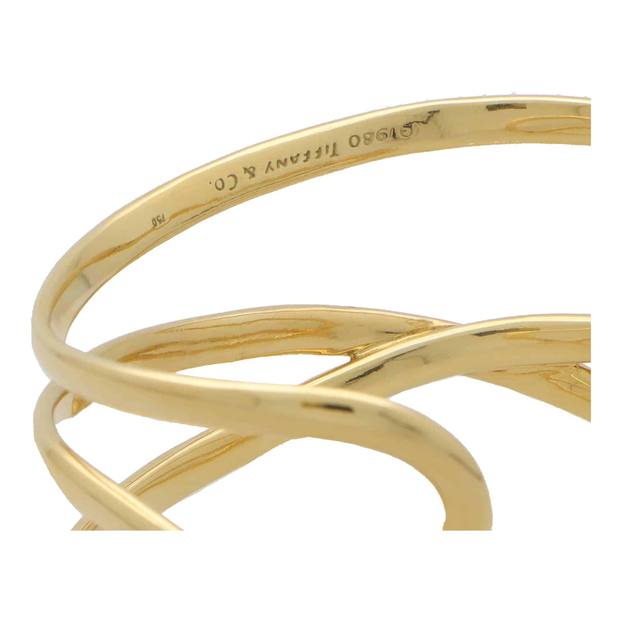 Tiffany sales torque bangle