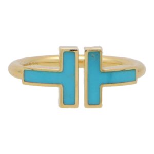 Vintage Tiffany & Co. Tiffany T Turquoise Ring