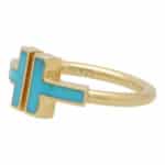 Vintage Tiffany & Co. Tiffany T Turquoise Ring