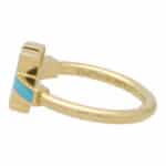 Vintage Tiffany & Co. Tiffany T Turquoise Ring