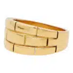 Vintage Cartier Maillon Panthère Brick Link Ring