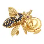 Vintage Tiffany & Co. Sapphire and Diamond Bug Brooch