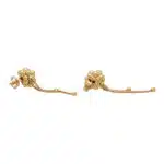 Vintage Boucheron 'Grains De Mure' Drop Earrings