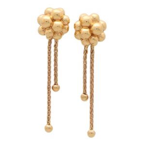 Vintage Boucheron 'Grains De Mure' Drop Earrings