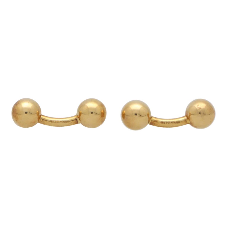 Vintage Tiffany & Co. Ball Bar Cufflinks