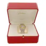 Vintage Cartier Automatic Steel and Gold 29mm Santos Watch