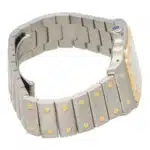 Vintage Cartier Automatic Steel and Gold 29mm Santos Watch