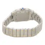 Vintage Cartier Automatic Steel and Gold 29mm Santos Watch
