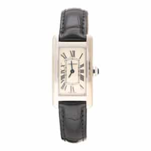 Vintage Cartier Tank Americaine in White Gold, 2489