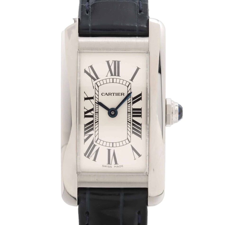 Vintage Cartier Tank Americaine in White Gold