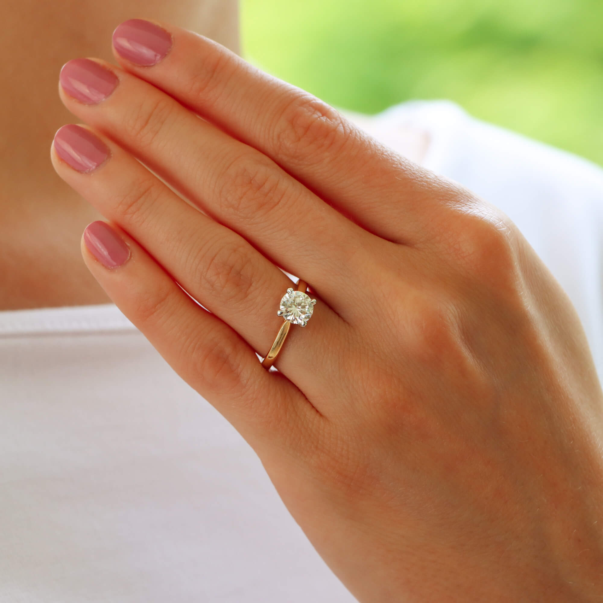 Brilliant cut diamond rings outlet