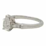 Vintage Harry Winston GIA D-Color Pear Cut Diamond Ring