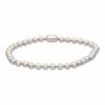 Vintage Cartier 'Perles' Diamond Line Tennis Bracelet