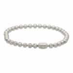 Vintage Cartier 'Perles' Diamond Line Tennis Bracelet