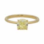 Certified Vintage Tiffany & Co. 'Tiffany True' Yellow Diamond