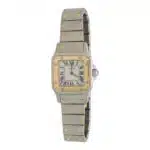 Vintage Cartier Steel and Gold Santos Watch