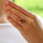 Vintage Boucheron Ruby and Diamond Ring