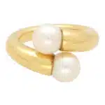 Vintage Cartier Pearl Bypass Ring
