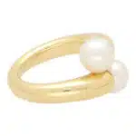 Vintage Cartier Pearl Bypass Ring