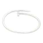 Vintage Cartier Juste Un Clou Bangle, Size 18, White Gold