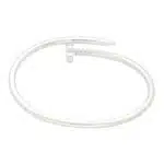 Vintage Cartier Juste Un Clou Bangle, Size 18, White Gold