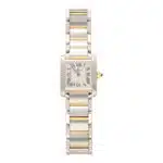 Vintage Cartier Yellow Gold and Steel Tank Francaise Watch