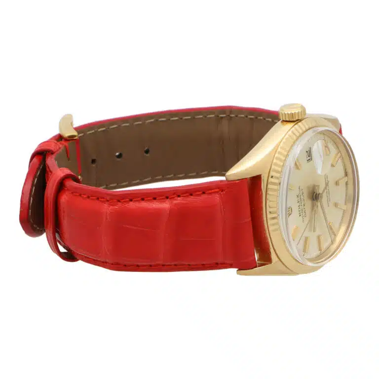 Vintage 1964 18k Gold Rolex Oyster Perpetual Datejust Watch