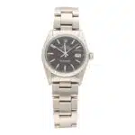 Vintage 1981 Black Dial Rolex Oyster Perpetual Datejust Watch