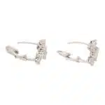 Vintage Harry Winston Diamond Cluster Earrings