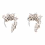 Vintage Harry Winston Diamond Cluster Earrings