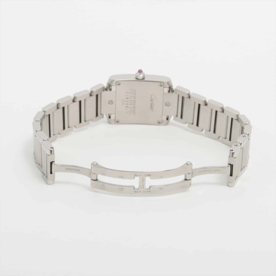 Vintage Cartier Tank Francaise Mother of Pearl Watch