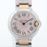 Vintage Cartier Ballon Bleu Pink Mother of Pearl Watch, 3009