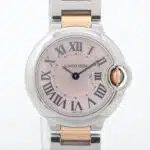 Vintage Cartier Ballon Bleu Pink Mother of Pearl Watch, 3009